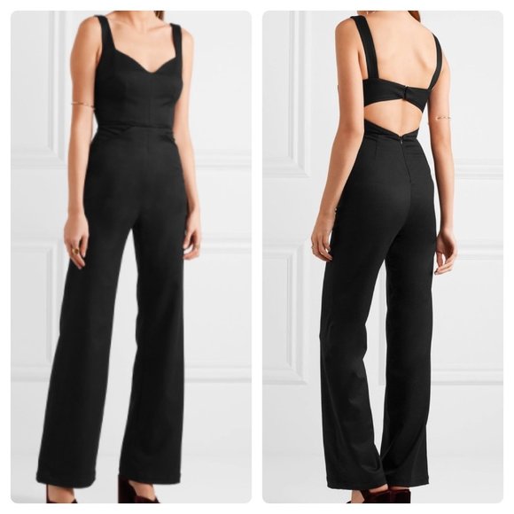 Reformation Pants - NWT Reformation Cutout Twill Jumpsuit